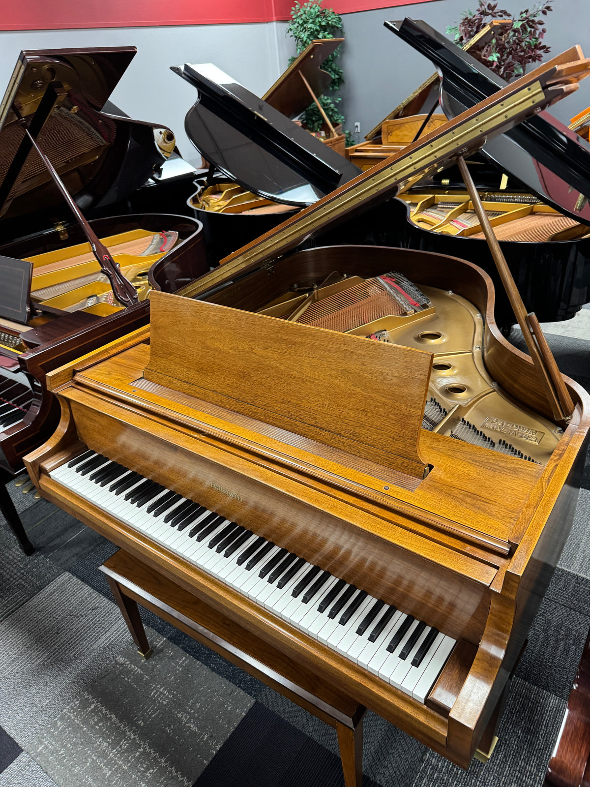 Used Baldwin  Baby Grand - Satin Walnut
