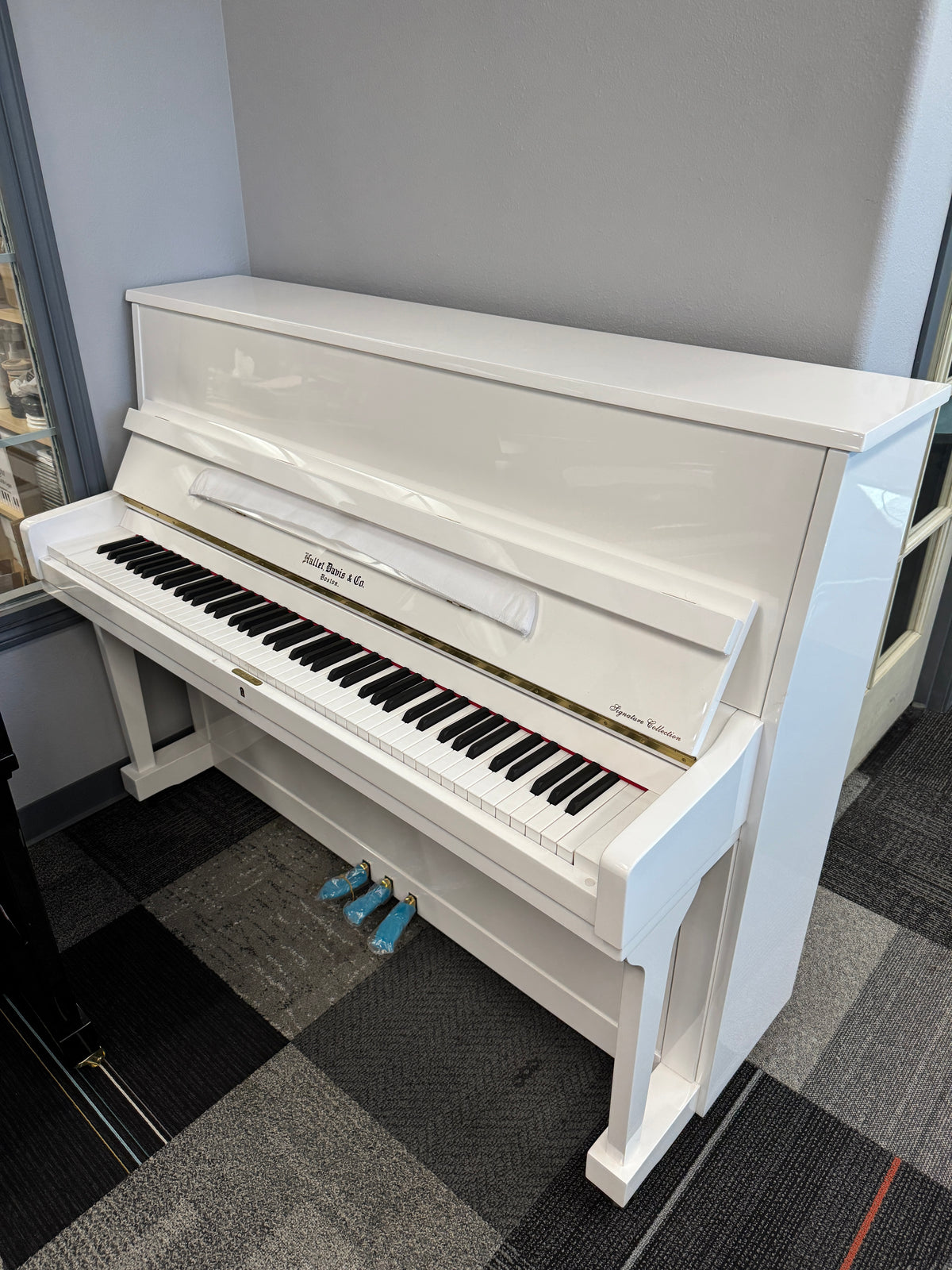 NEW HALLET DAVIS UP115M12 45" UPRIGHT PIANO