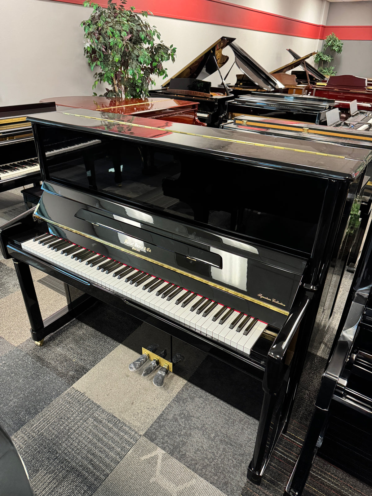 NEW HALLET DAVIS UP121S 48" UPRIGHT PIANO