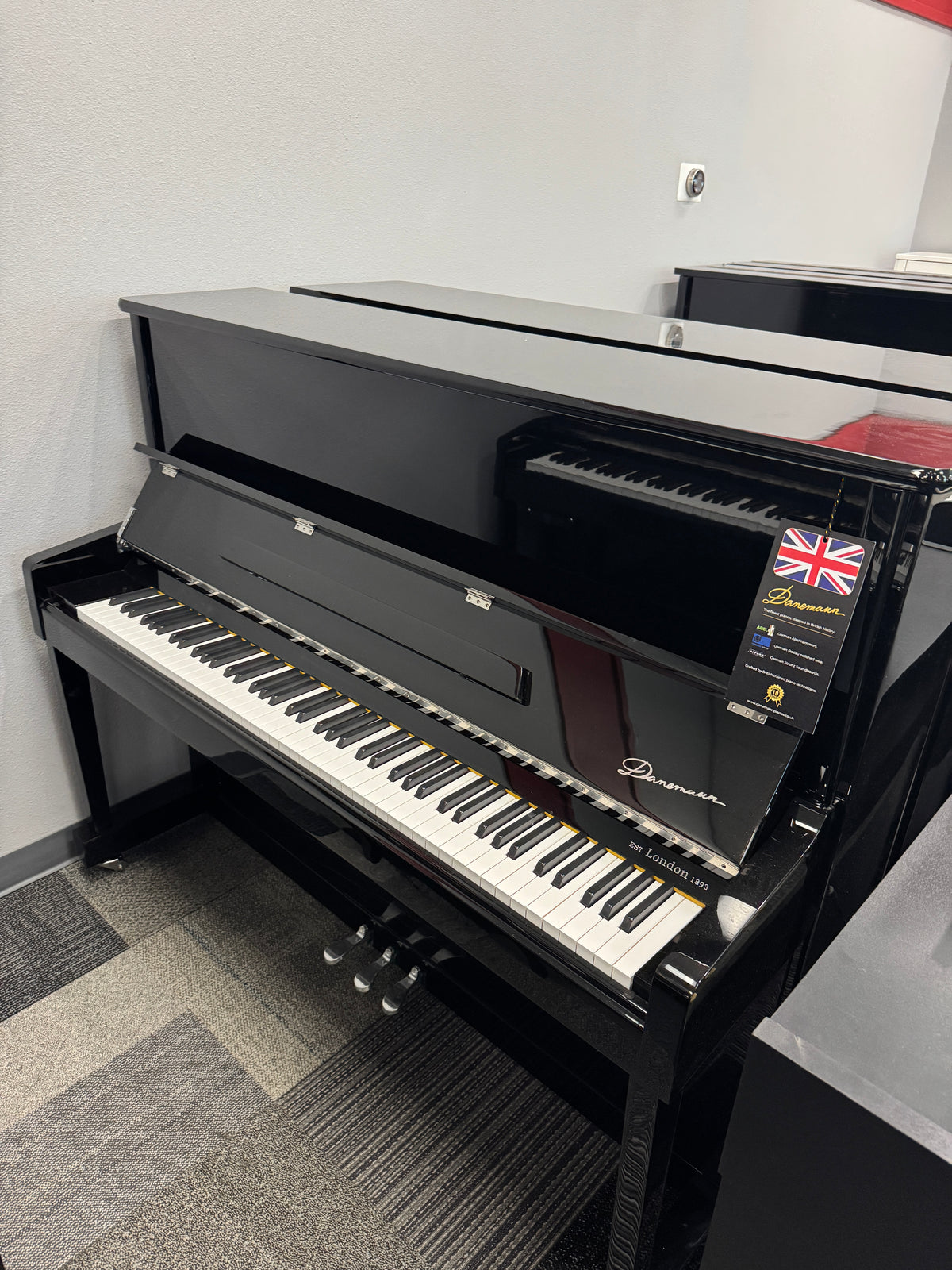 NEW DANEMANN 123/EP 48" UPRIGHT PIANO